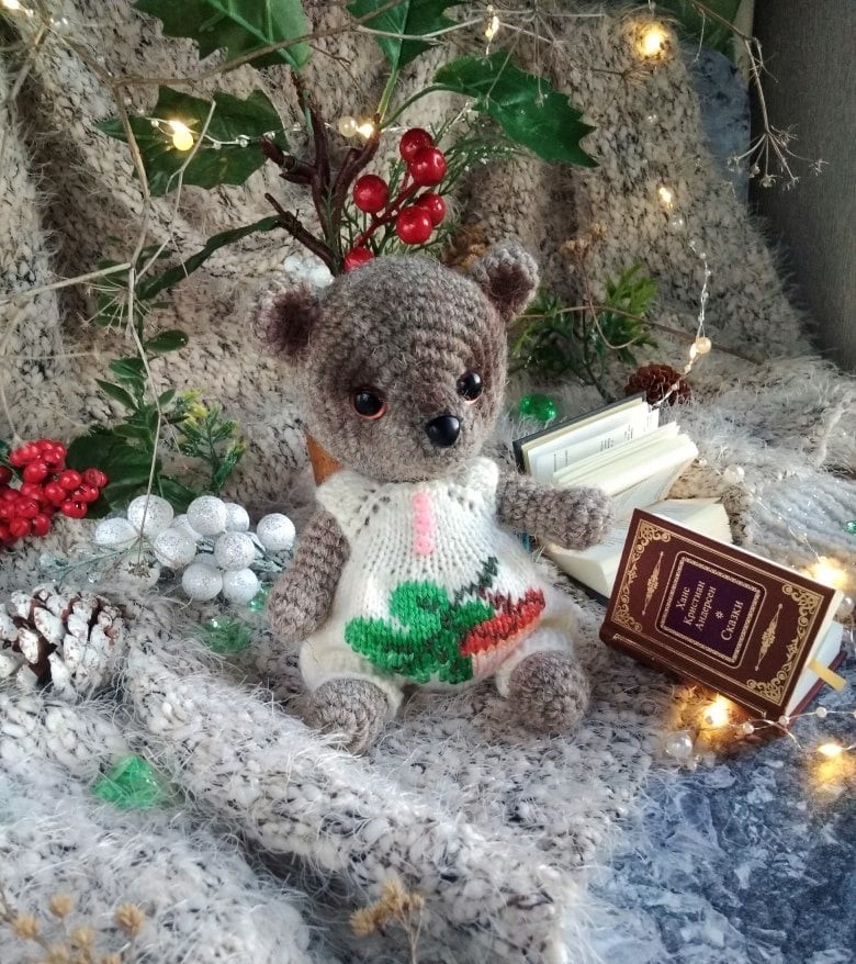 Bears from Village - My, Knitting, Knitted toys, Bears, Knitting, Crochet, Longpost, Needlework without process