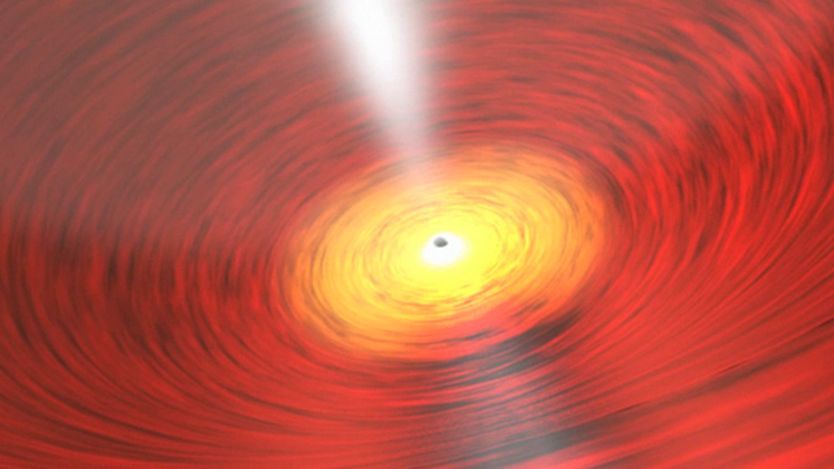 О мощности крупнейшего в истории взрыва черной дыры - Астрономия, Черная дыра, Взрыв