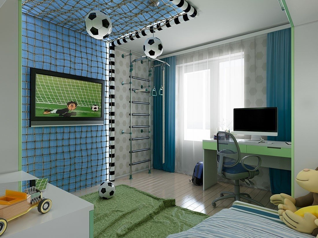 Children's room for a boy. 10 interesting ideas - My, Children's room, Interior Design, Apartment, Repair, gaming, Children, Longpost