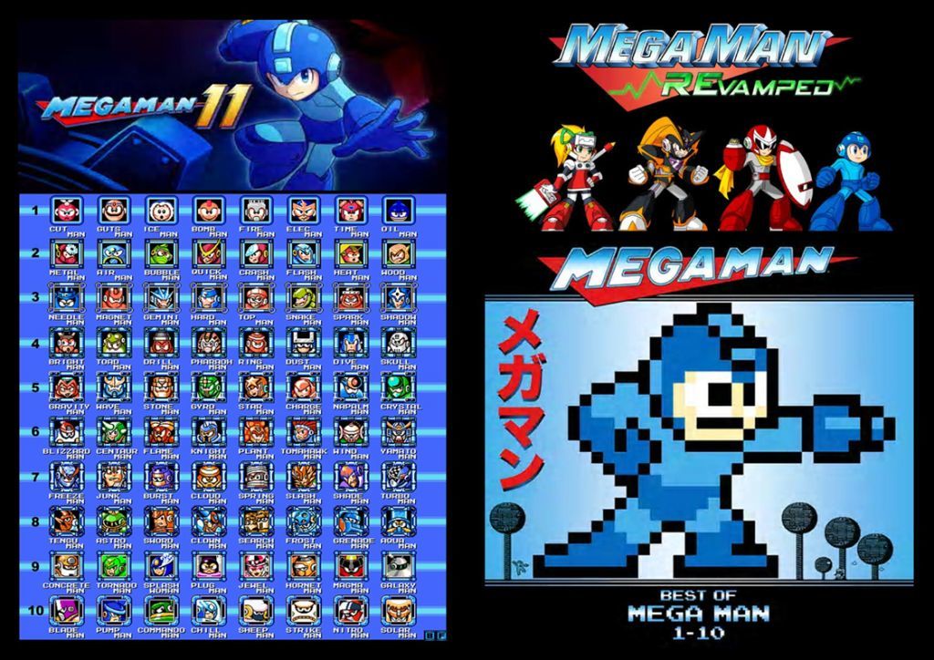 Megaman Game - из цикла  Герои 16 бит эры - Megaman, Sega, Длиннопост