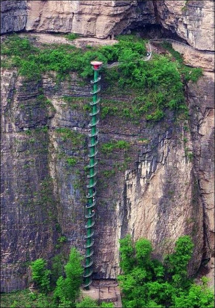 Adrenaline mixed with beauty. The most beautiful and tallest staircases in the world - Stairs, stairway to Heaven, Caracole, Jacob's ladder, Adrenalin, Extreme, Nature, Longpost