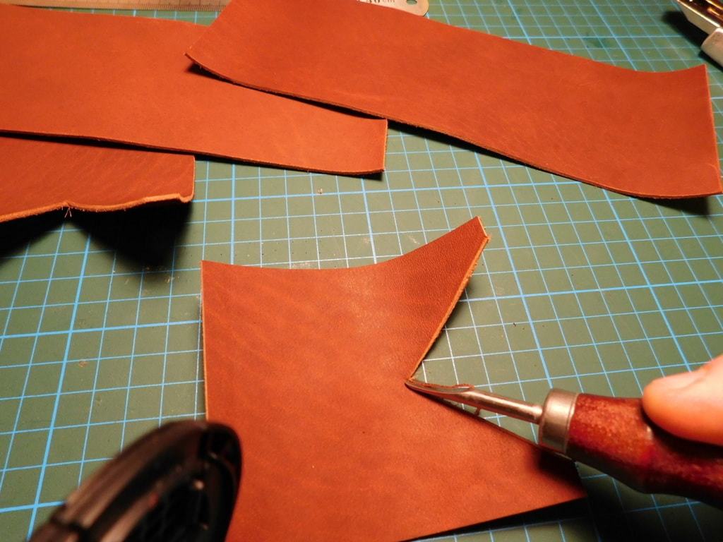 From the IT field to crafting or finding yourself. Do-it-yourself trial wallet made of genuine leather - My, Leather products, With your own hands, Handmade, Wallet, Longpost