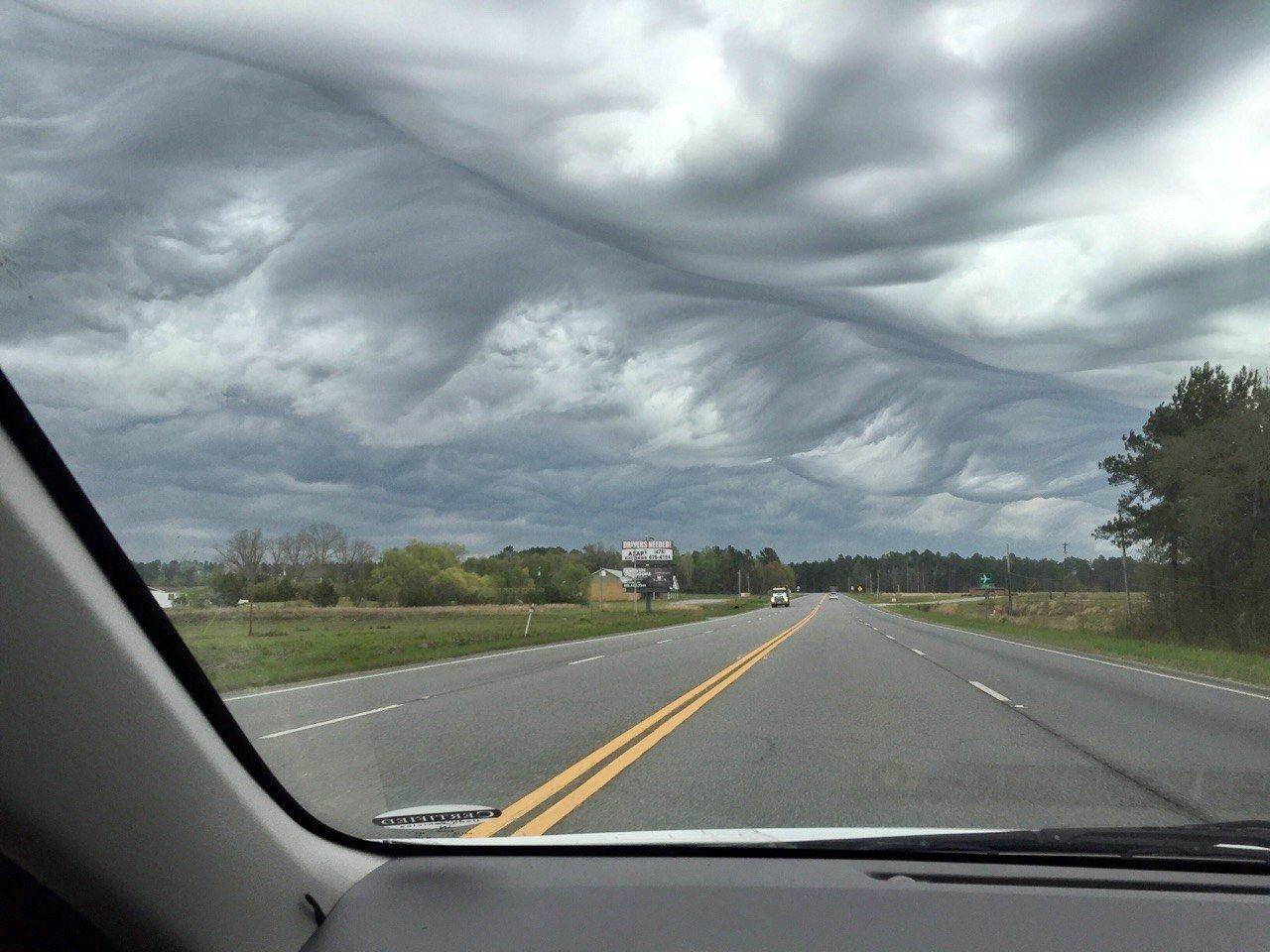 Wave - Clouds, Asperatus, The photo, Wave