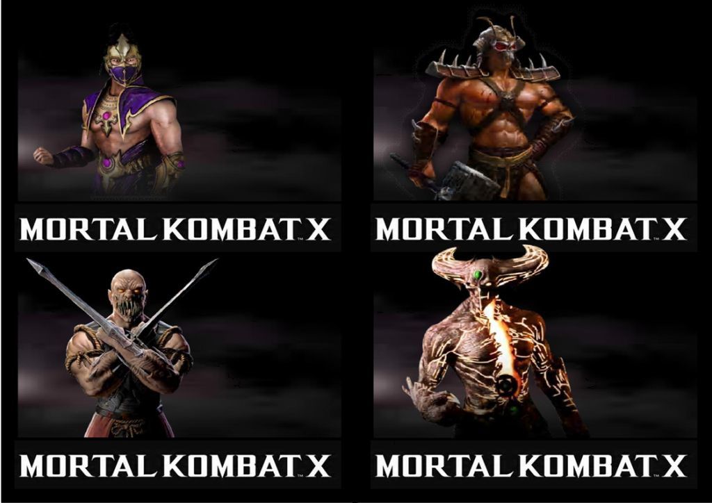 Mortal Kombat X - All Fighters (Bloody Roster) - Mortal kombat, Games, Longpost