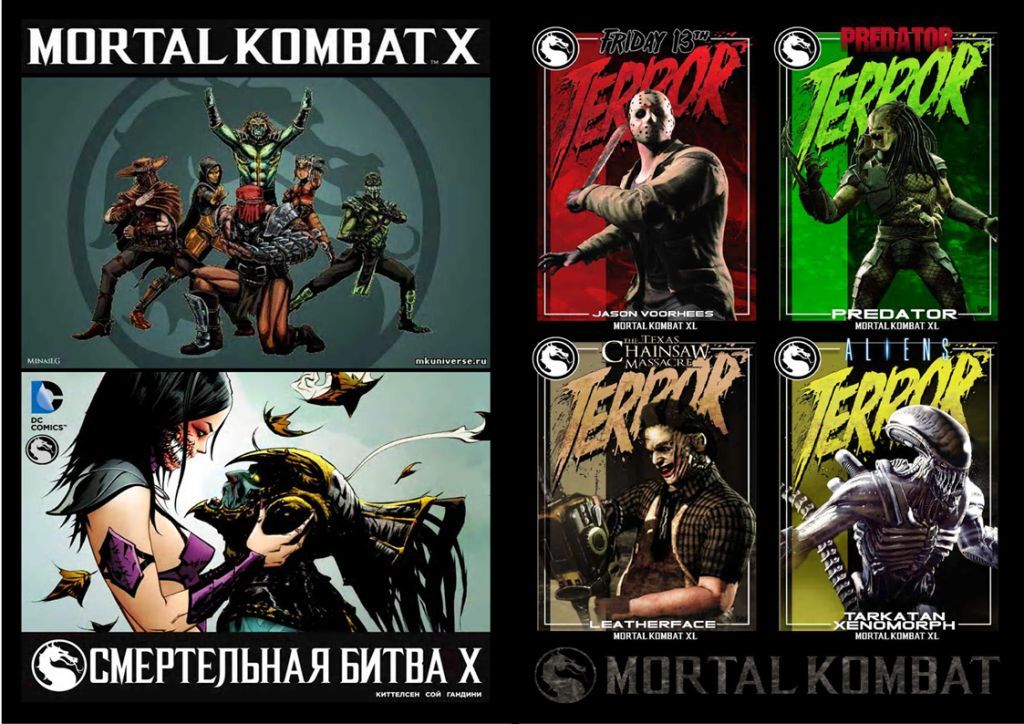 Мортал Комбат Х - Все Бойцы ( Кровавый Ростер ) - Mortal Kombat, Игры, Длиннопост