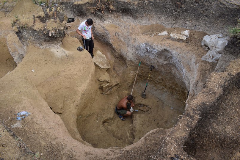 Excavations, bones, scorching sun. Exploration of the Opushki burial ground - My, Archeology, Expedition, Longpost, Crimea, Scythians, Gold