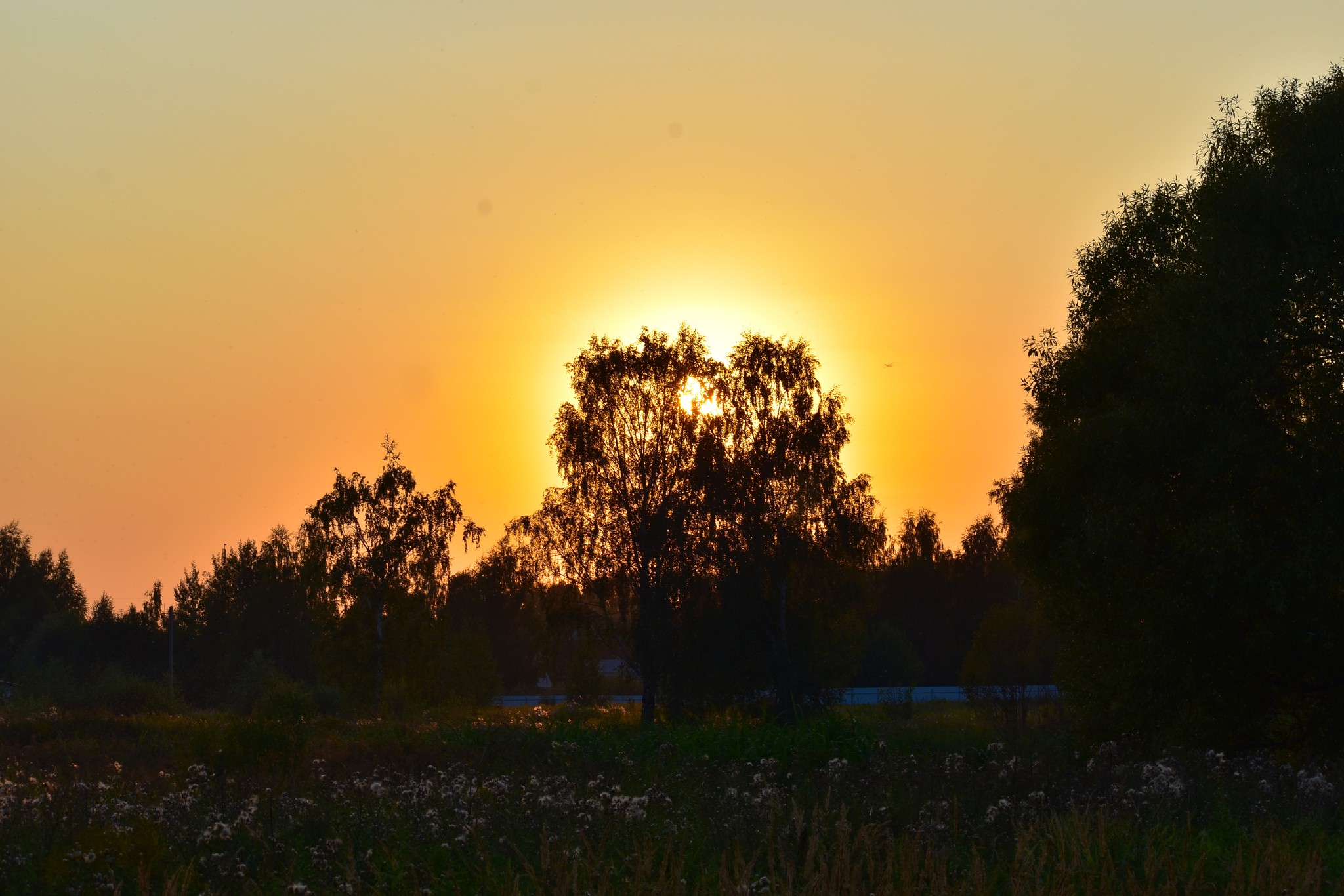 Landscapes - My, Landscape, Photoshop, The photo, Sunset, River, Klyazma, Schelkovo, Longpost