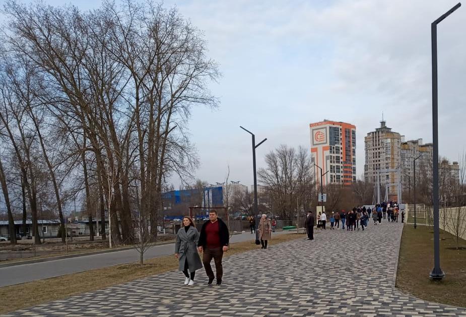 Ранняя весна в Воронеже. Новое место притяжения - Моё, Воронеж, Общественное место, Дамба, Длиннопост