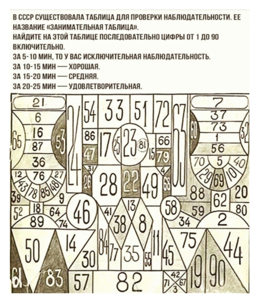 Проверьте внимательность - Проверка на внимательность, Головоломка