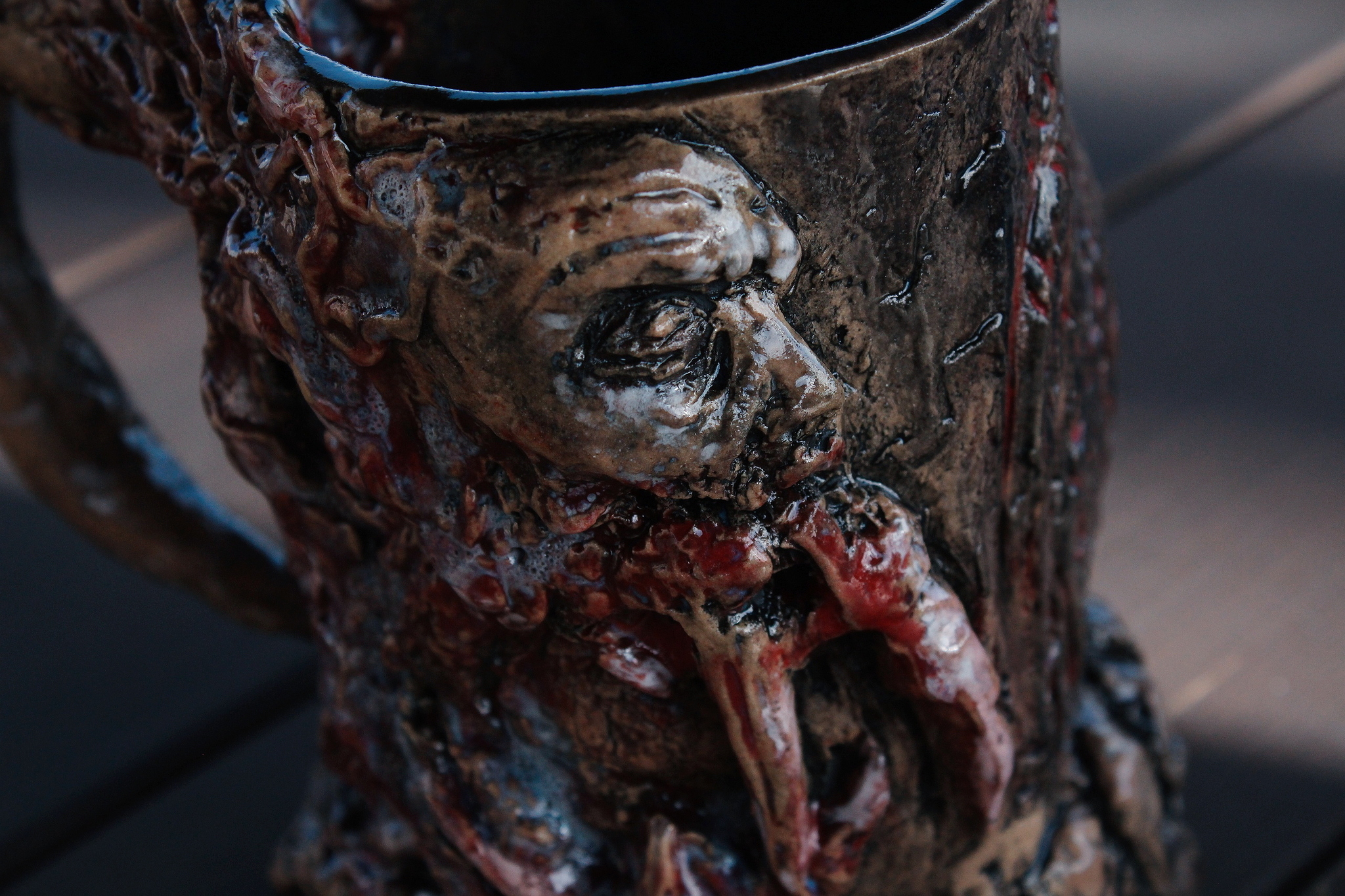 Custom mug with necromorph from Dead space - My, Dead space, Dead Space2, Make Us whole, Obelisk, Longpost