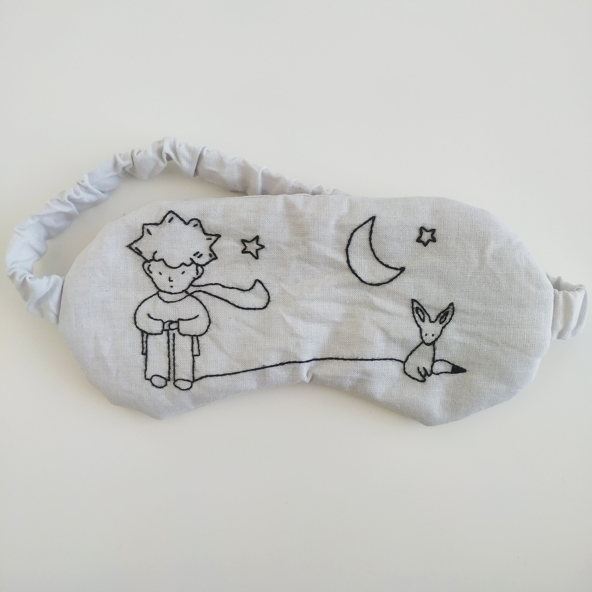 Embroidered masks - My, Embroidery, Sleep mask, Needlework without process, Longpost