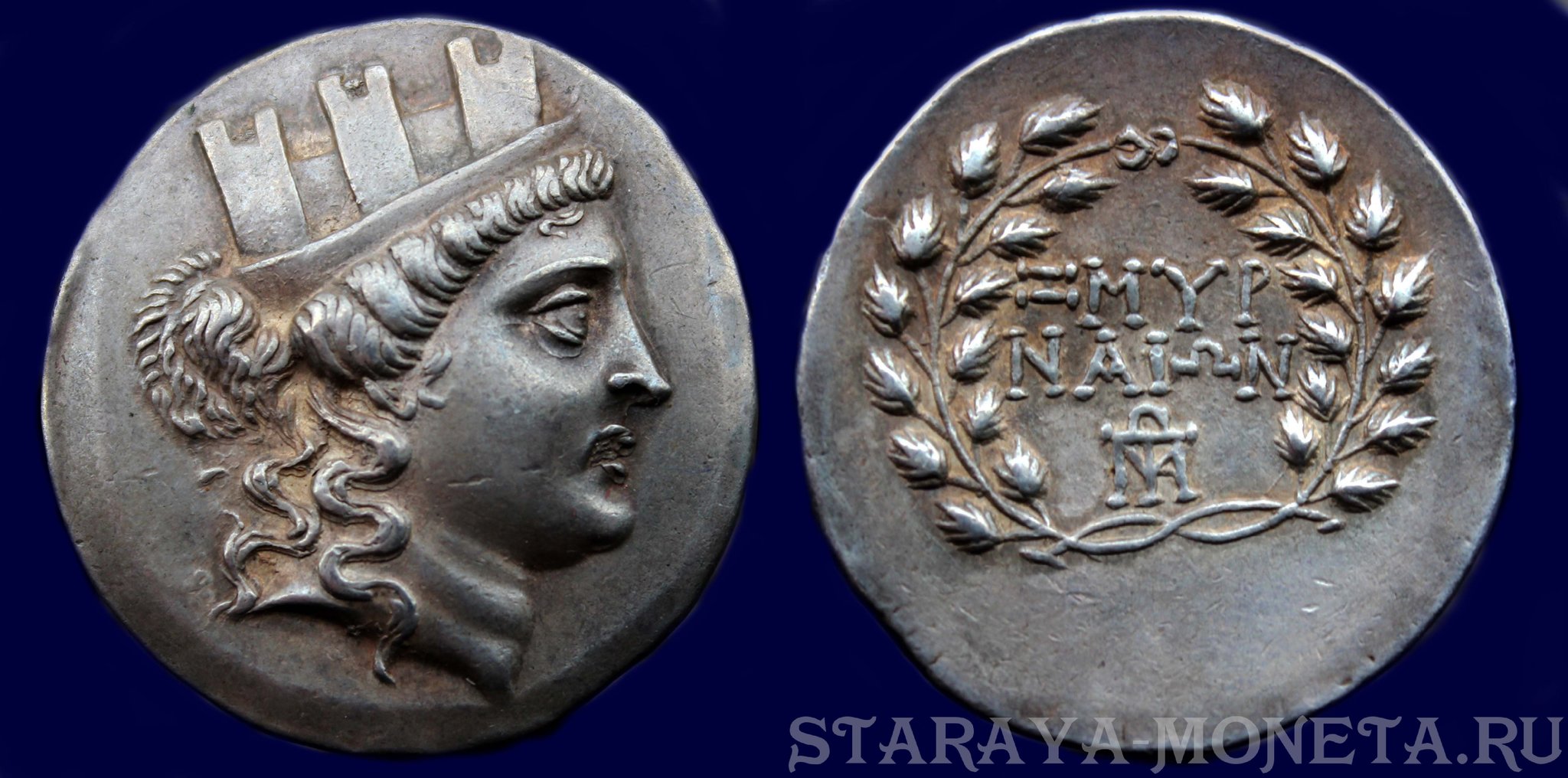 A beautiful image on the coins of Antiquity - My, Antiquity, beauty, Coin, Ancient Greece, Girls, Longpost