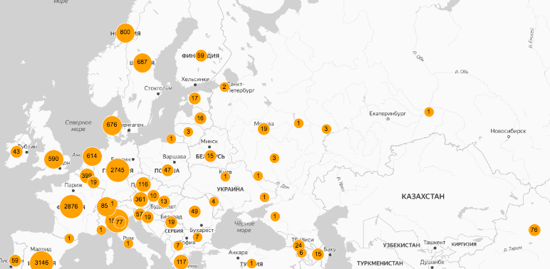 March 13 10:12 Moscow time. Coronavirus. Latest news (world statistics) - My, Coronavirus, Pandemic, Virus