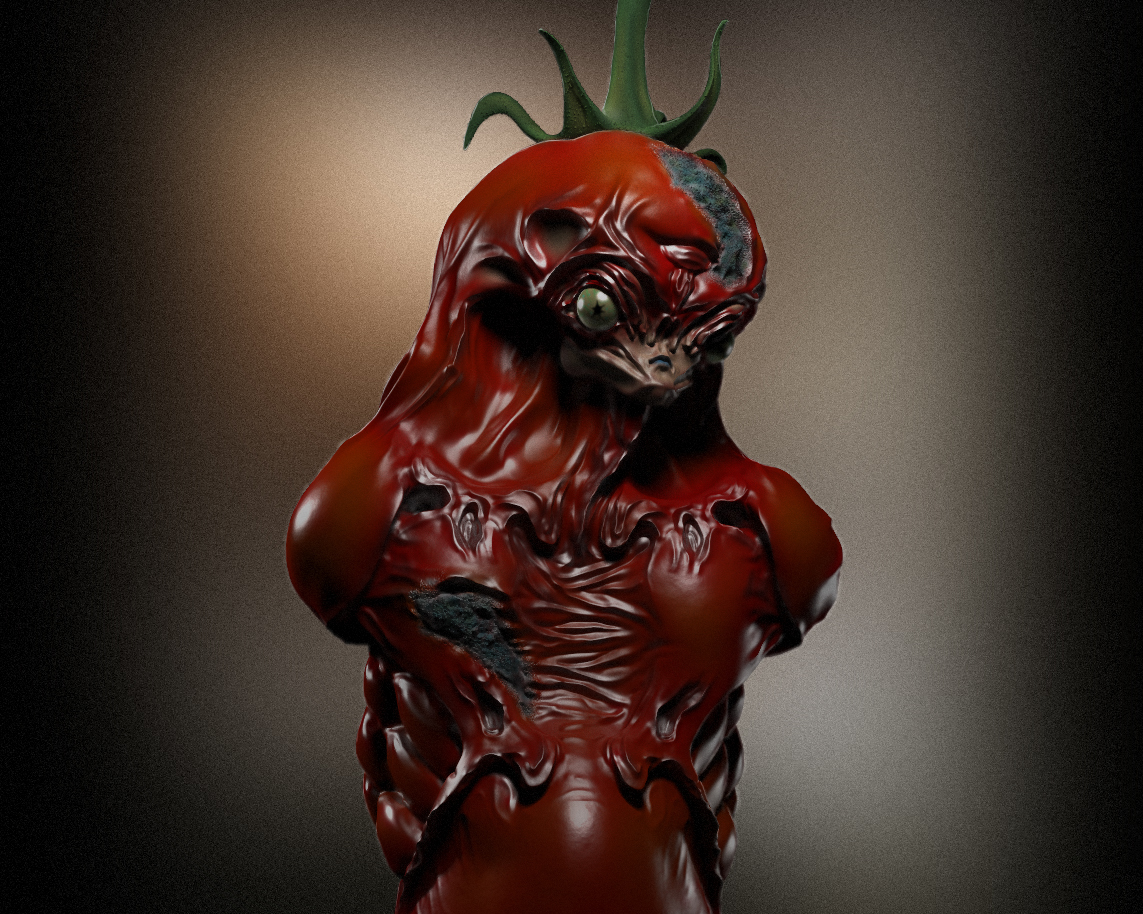 Creature pack №1 - My, Zbrush, Creatures, Longpost