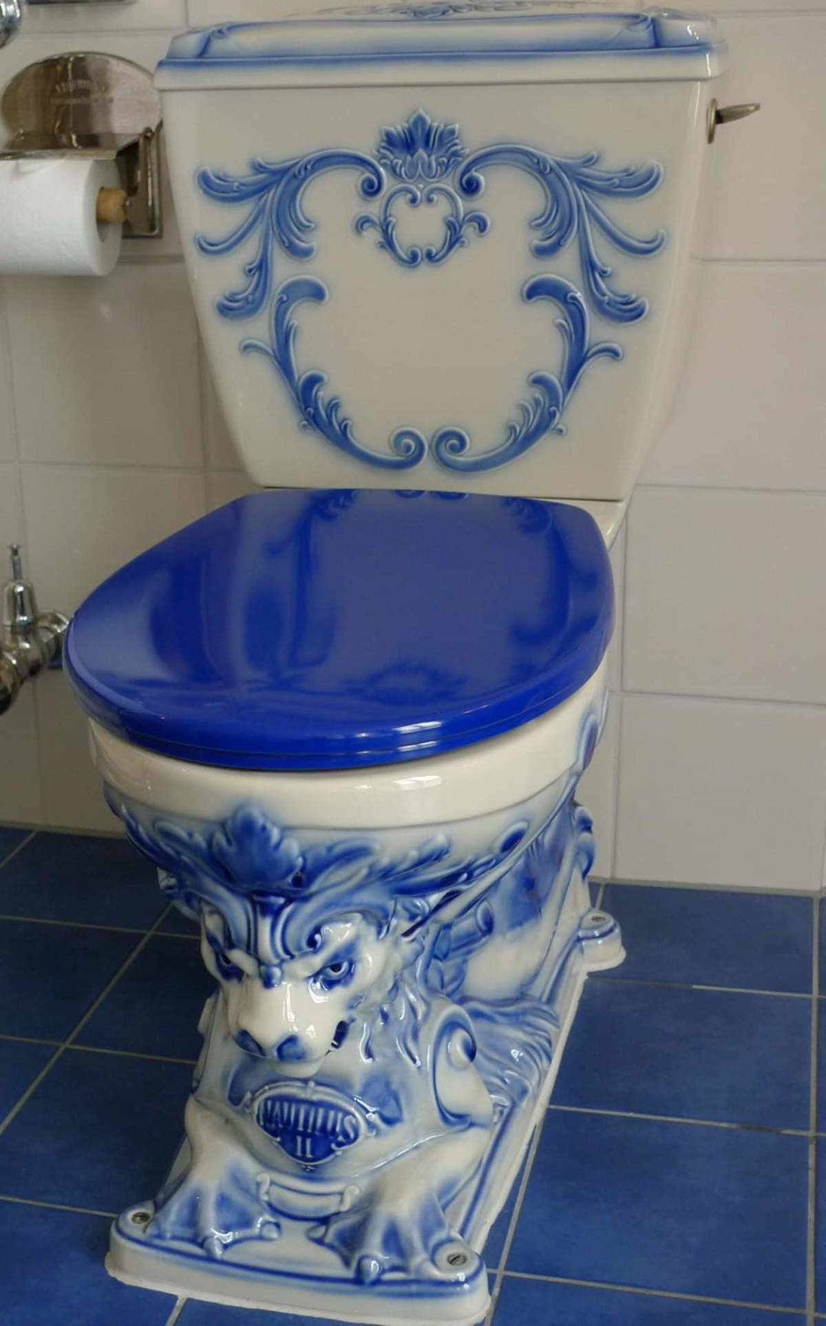 Bohato - Toilet, Ceramics, Gzhel, Toilet