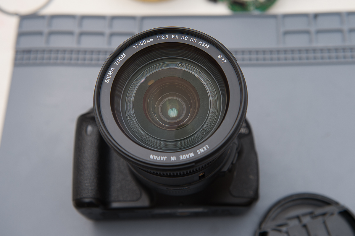 Repair of Sigma 17-50 2.8 lens. 2in1 assembly - My, Repair of photographic equipment, Sigma, Canon, Nikon, The photo, Longpost