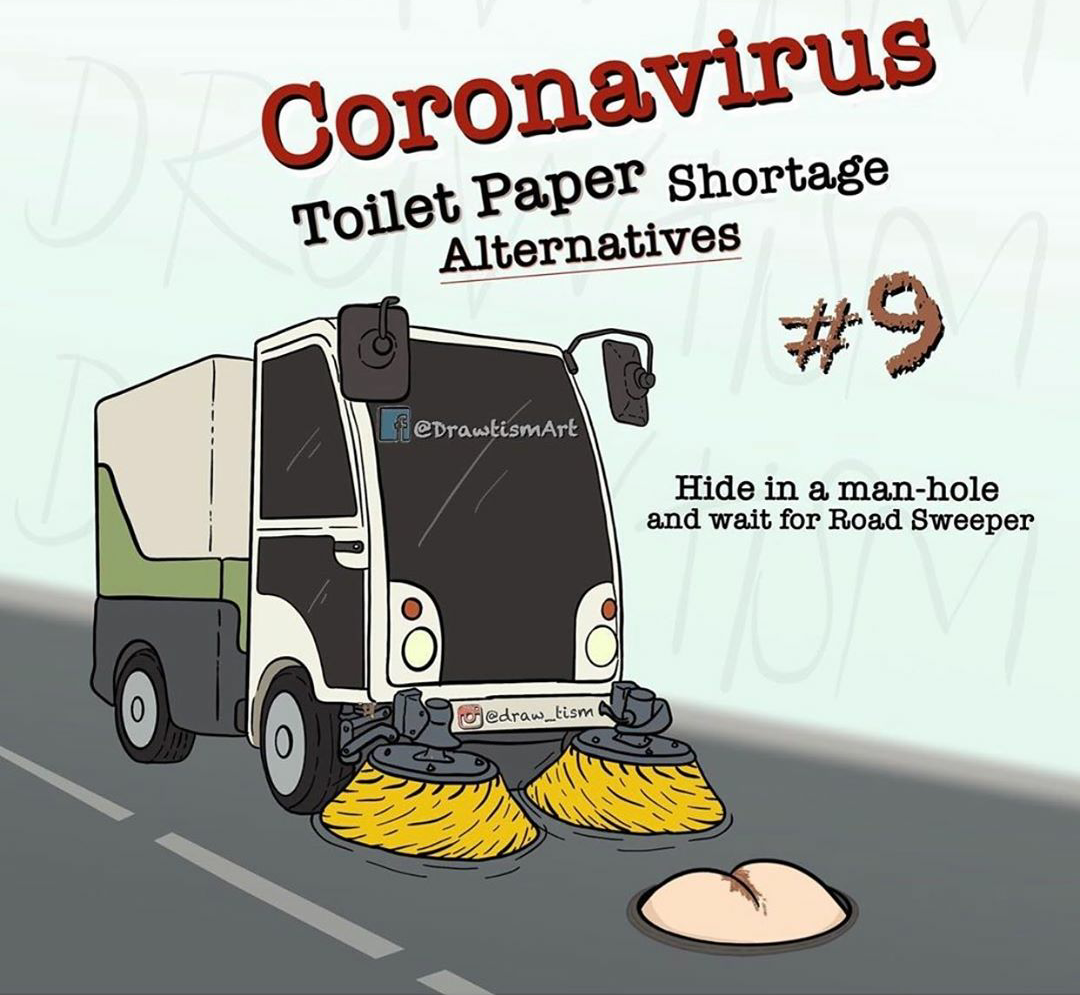 Toilet paper alternative #9 - Alternative, Coronavirus, Toilet paper