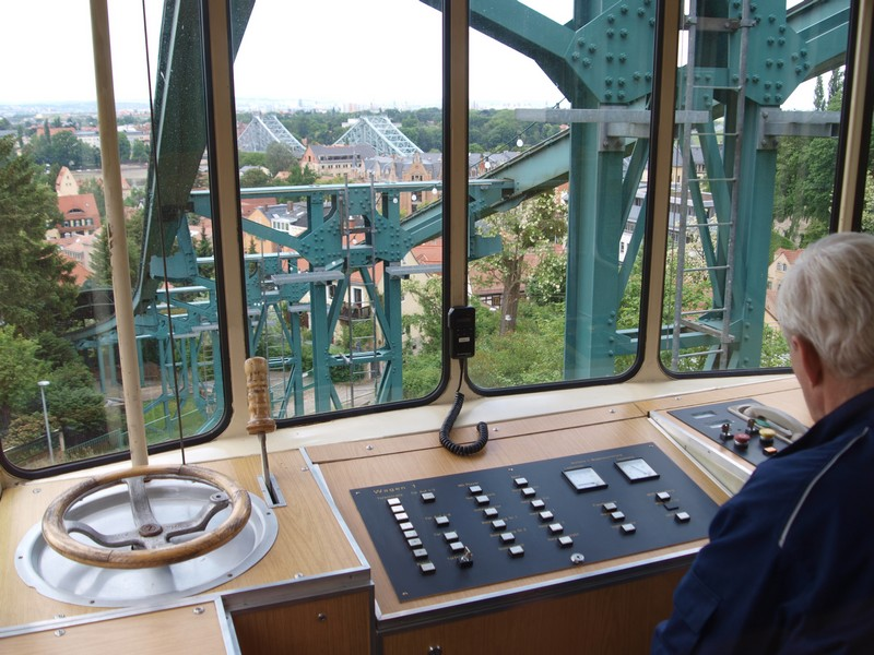 Dresden Cableway - Dresden, Germany, Suspended monorail, Funicular, Video, Longpost