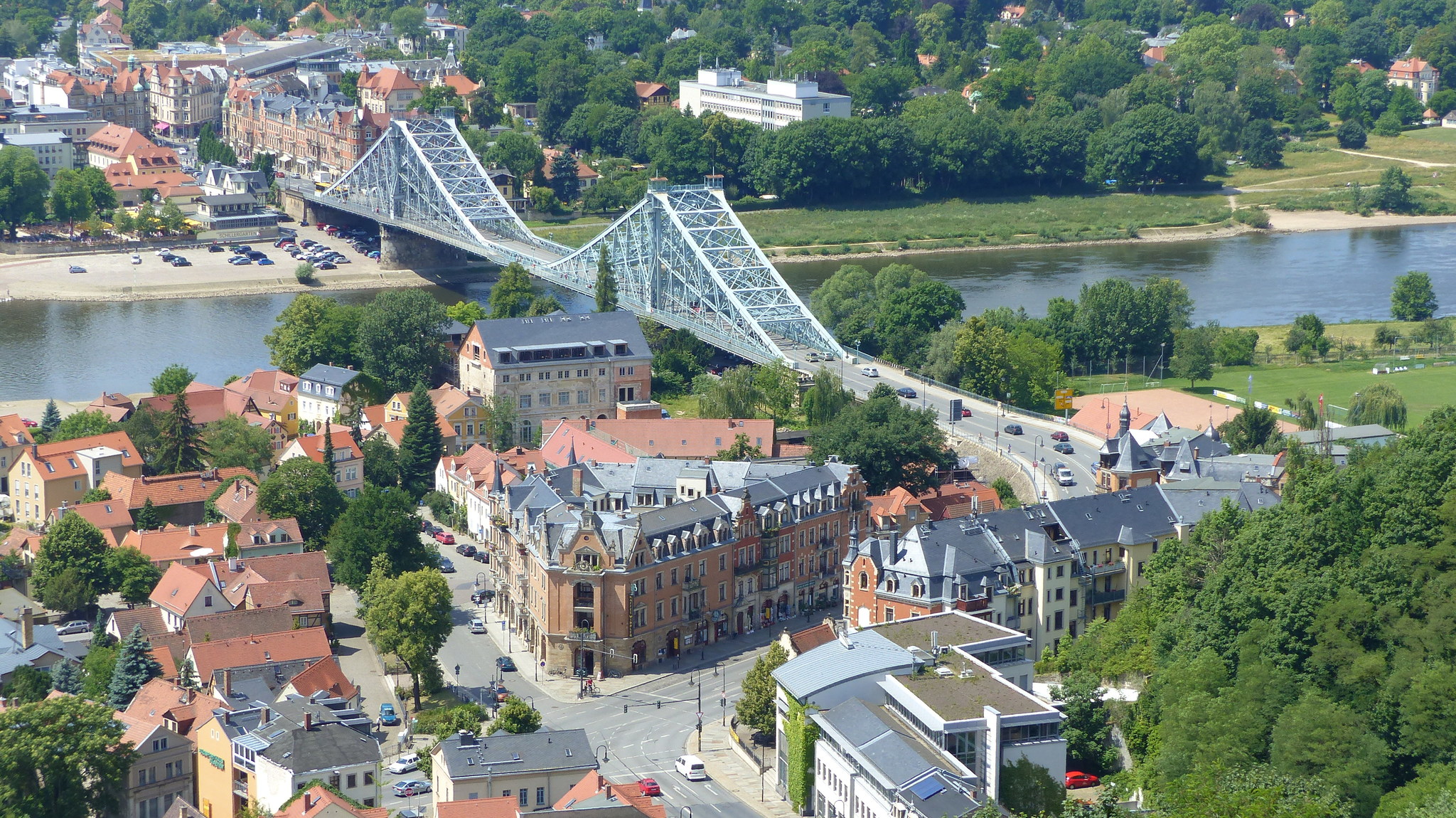 Dresden Cableway - Dresden, Germany, Suspended monorail, Funicular, Video, Longpost