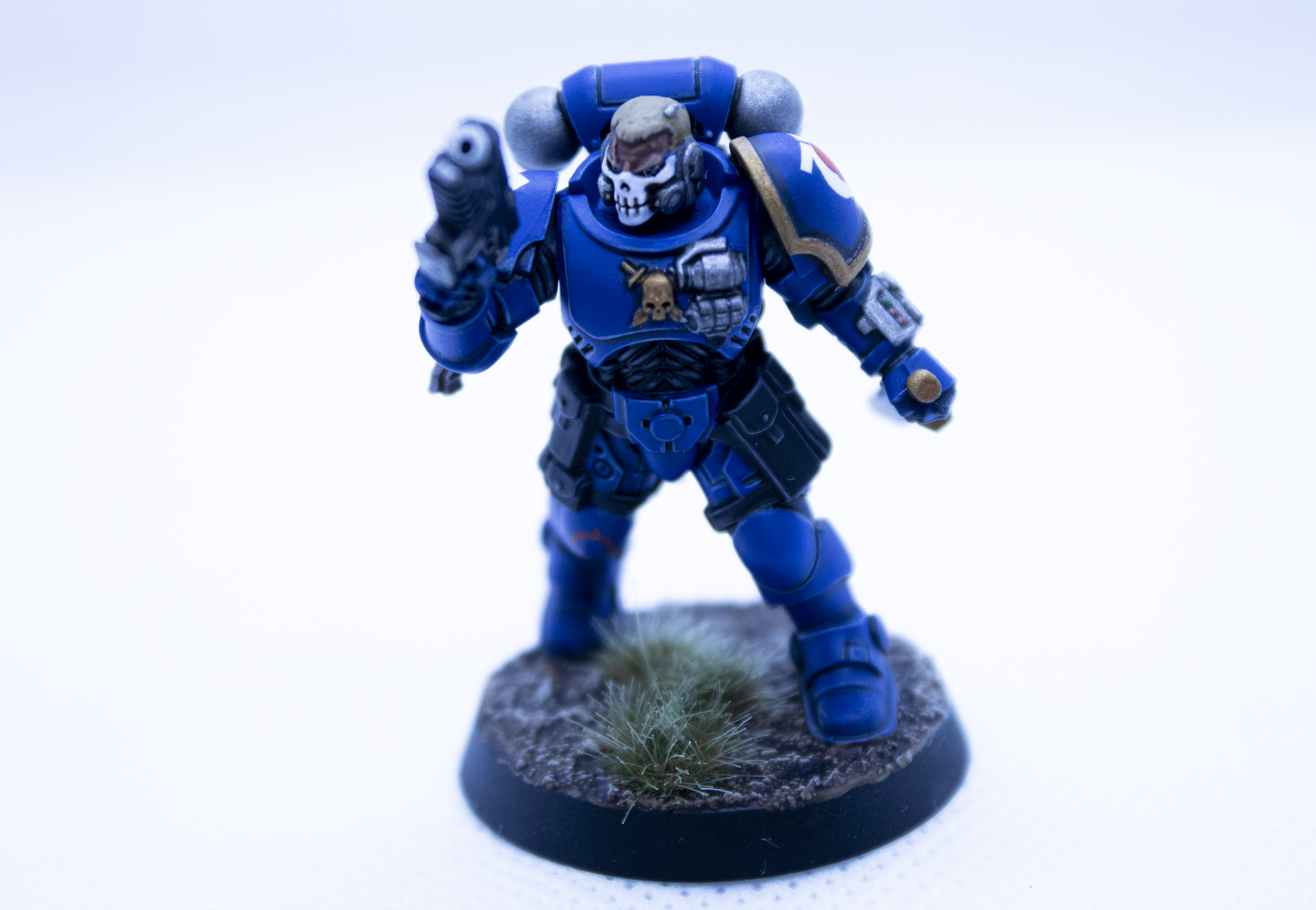 Reivers Primaris Ultramarines - My, Warhammer 40k, Ultramarines, Painting miniatures, Miniature, Board games, Acrylic, Space Marine, Hobby, Longpost