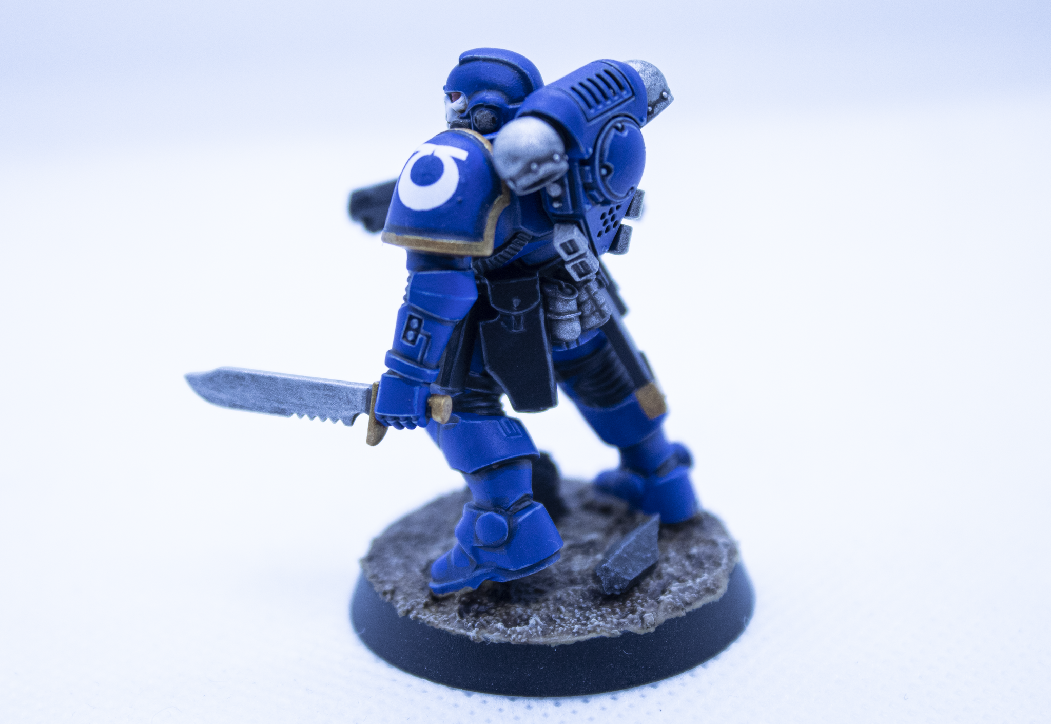 Reivers Primaris Ultramarines - My, Warhammer 40k, Ultramarines, Painting miniatures, Miniature, Board games, Acrylic, Space Marine, Hobby, Longpost