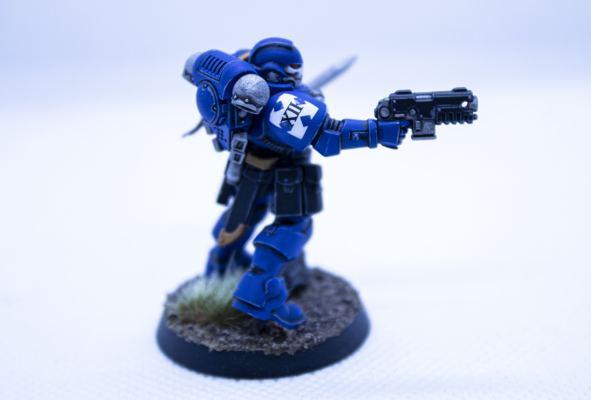 Reivers Primaris Ultramarines - My, Warhammer 40k, Ultramarines, Painting miniatures, Miniature, Board games, Acrylic, Space Marine, Hobby, Longpost