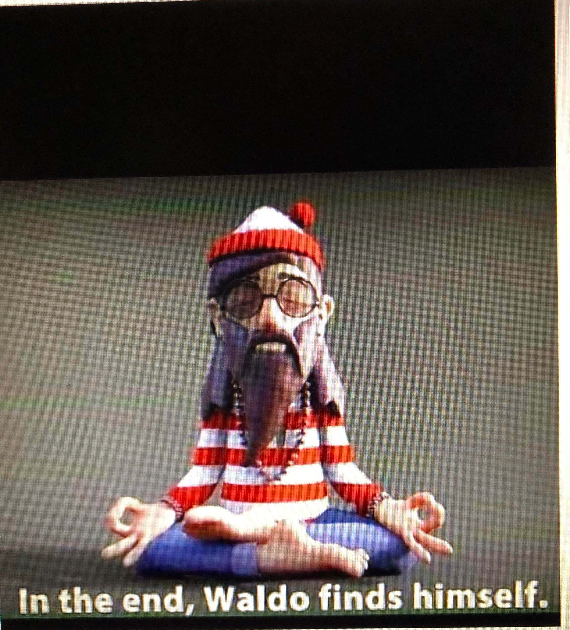 In the end, Waldo found himself - Waldo, Philosophy