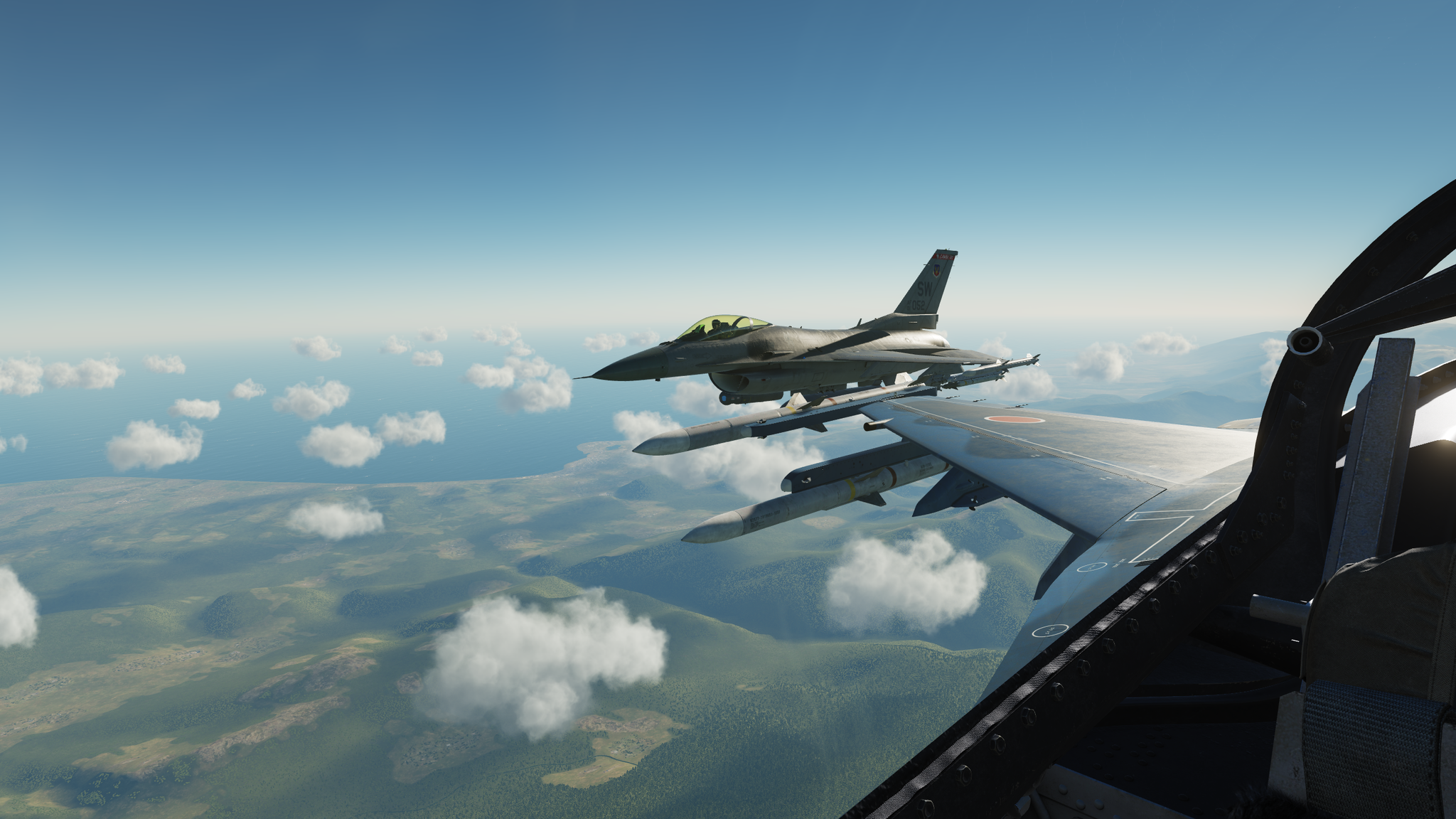 Aircraft - My, Dcs, Simulator, f-86, f-14, f-16, Fa-18, Screenshot, Longpost