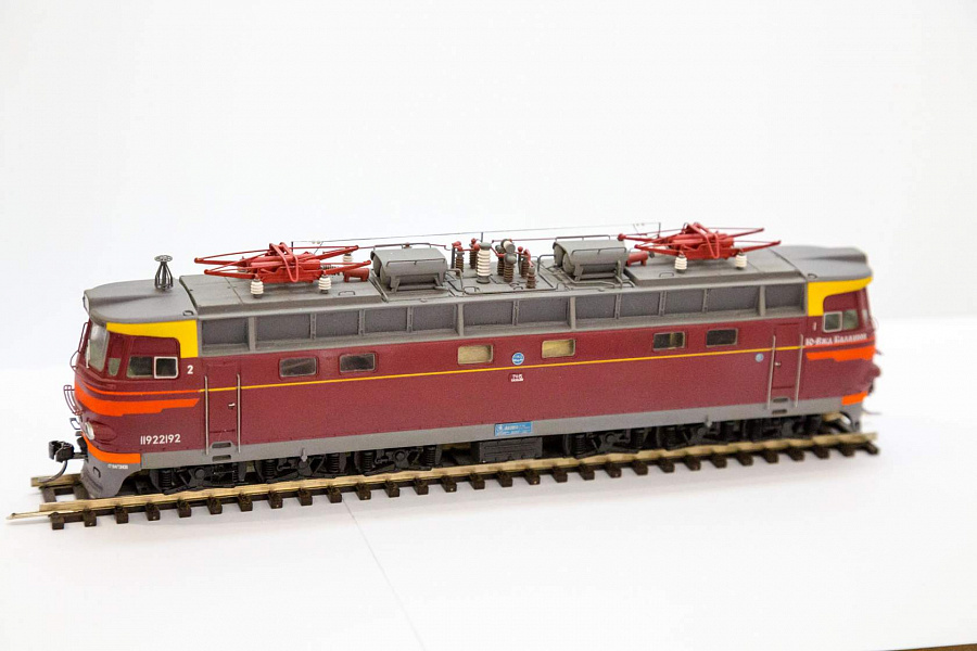 Working model of the electric locomotive chs4 in 1/87 scale - My, Railway modeling, Electric locomotive, Longpost