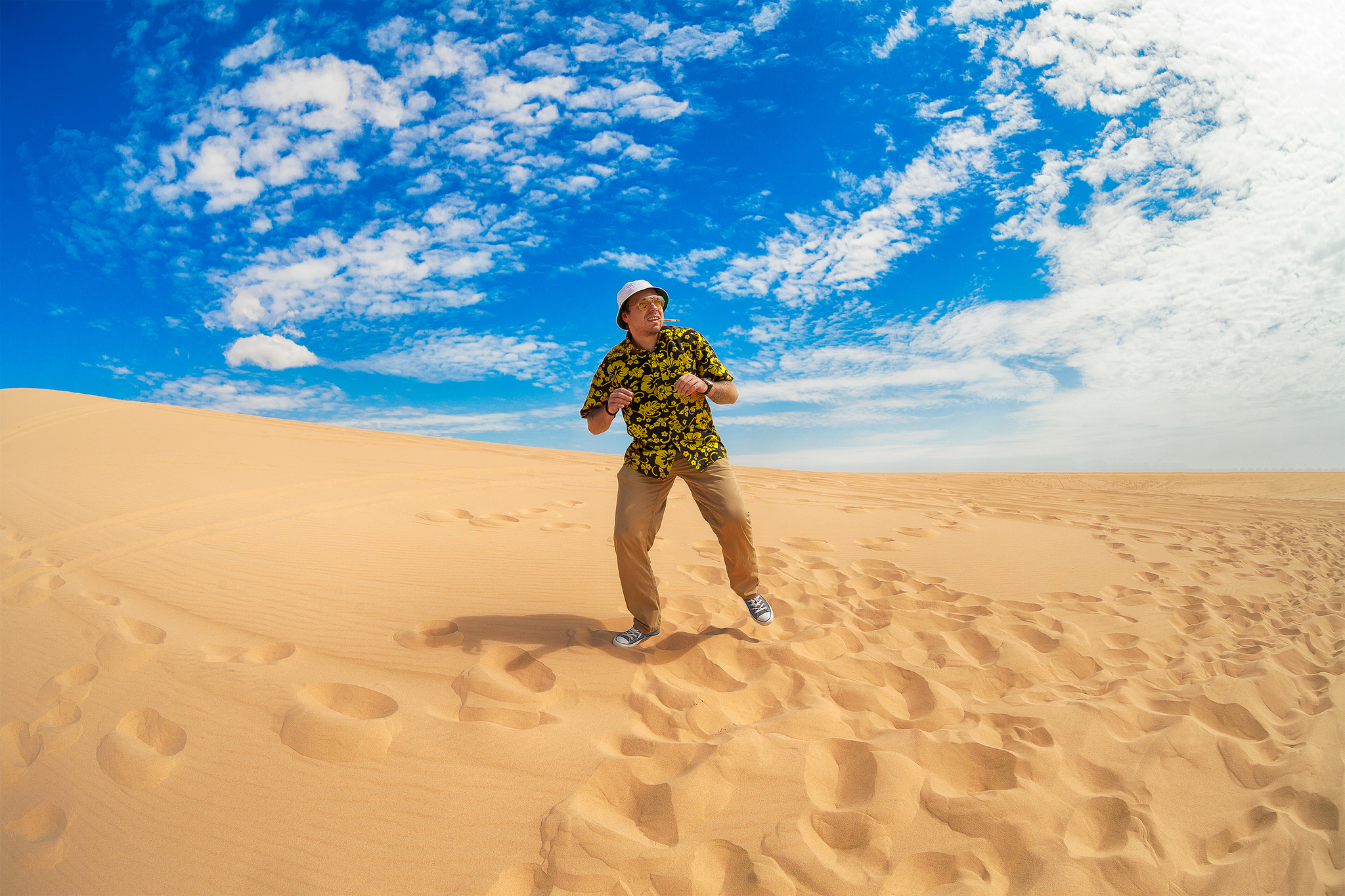 Cosplay of Raoul Duke - My, Desert, Johnny Depp, Raoul Duke, Fear and Loathing in Las Vegas, Hunter Thompson, Cosplay, Movies, Longpost