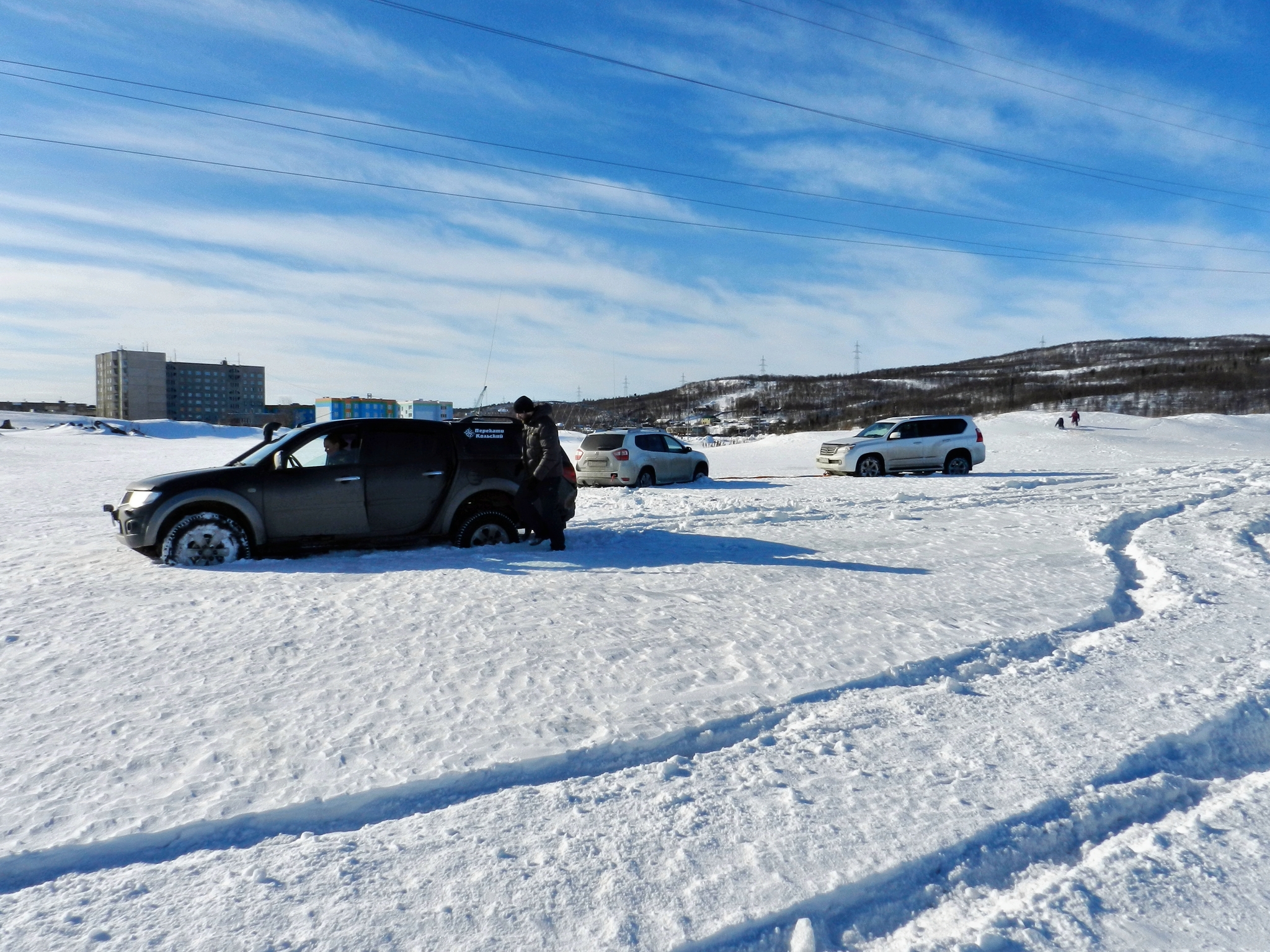 Fun Sunday ride! DR Ilya! Duster, Mitsubishi, Nissan, Shniva, Lexus, Offroad, Murmansk - My, Renault Duster, Murmansk, Kola Peninsula, Pokatushki, 4x4, Niva, Lexus, Nissan, Video, Longpost