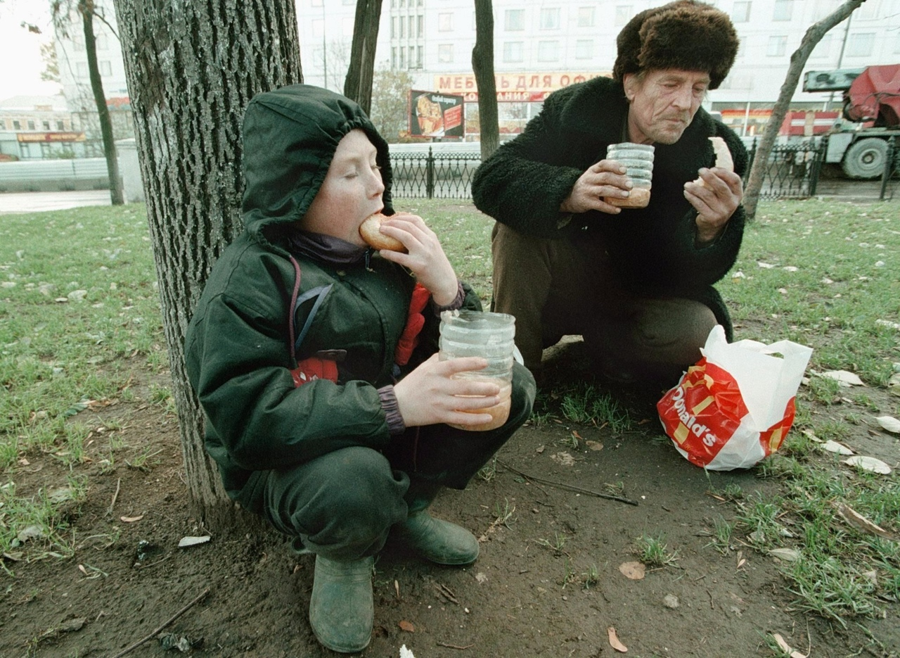 1998. Moscow during the default (oil at $10.44 per barrel) - Old photo, Russia, Moscow, 1998, Longpost, 90th