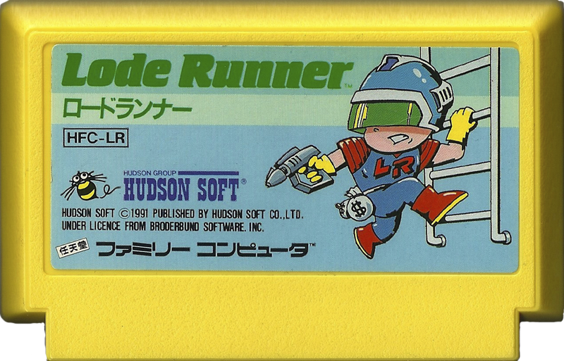 А помнишь мы играли Lode Runner 1984 г. (Dendy, NES) - Моё, Lode runner, Dendy, Nes, Nintendo, Ретро-Игры, Видео, Длиннопост