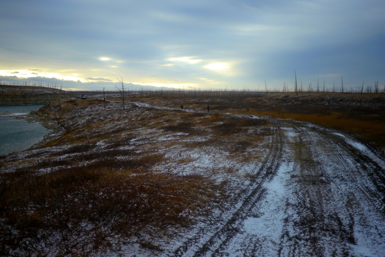 Норильск, р. Рыбная - Моё, Норильск, Хариус, Длиннопост