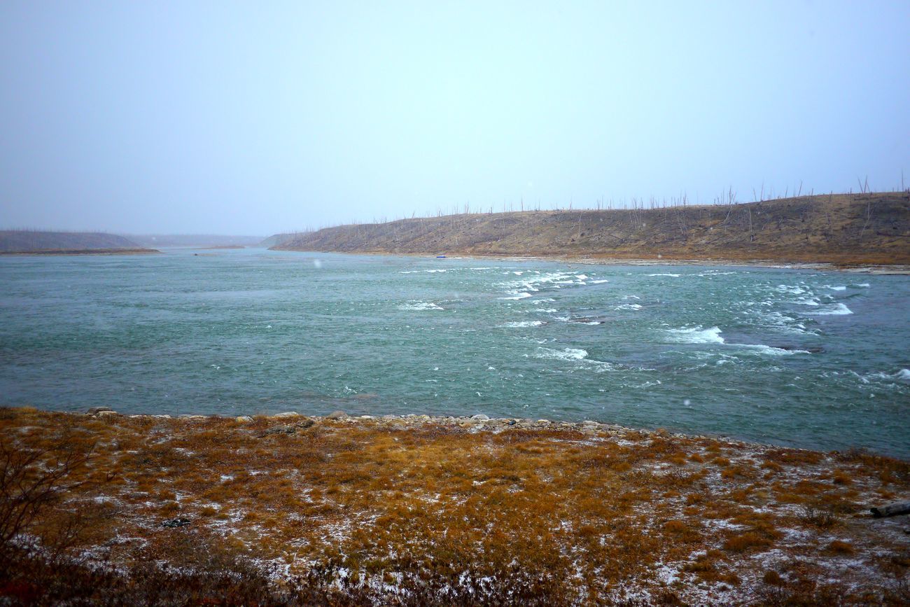 Норильск, р. Рыбная - Моё, Норильск, Хариус, Длиннопост