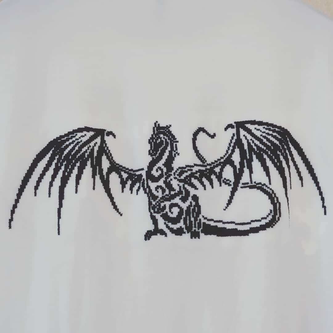 Набор для вышивания крестом NIMUЁ 21-F002 K (Aida) Draco 2/Дракон 2