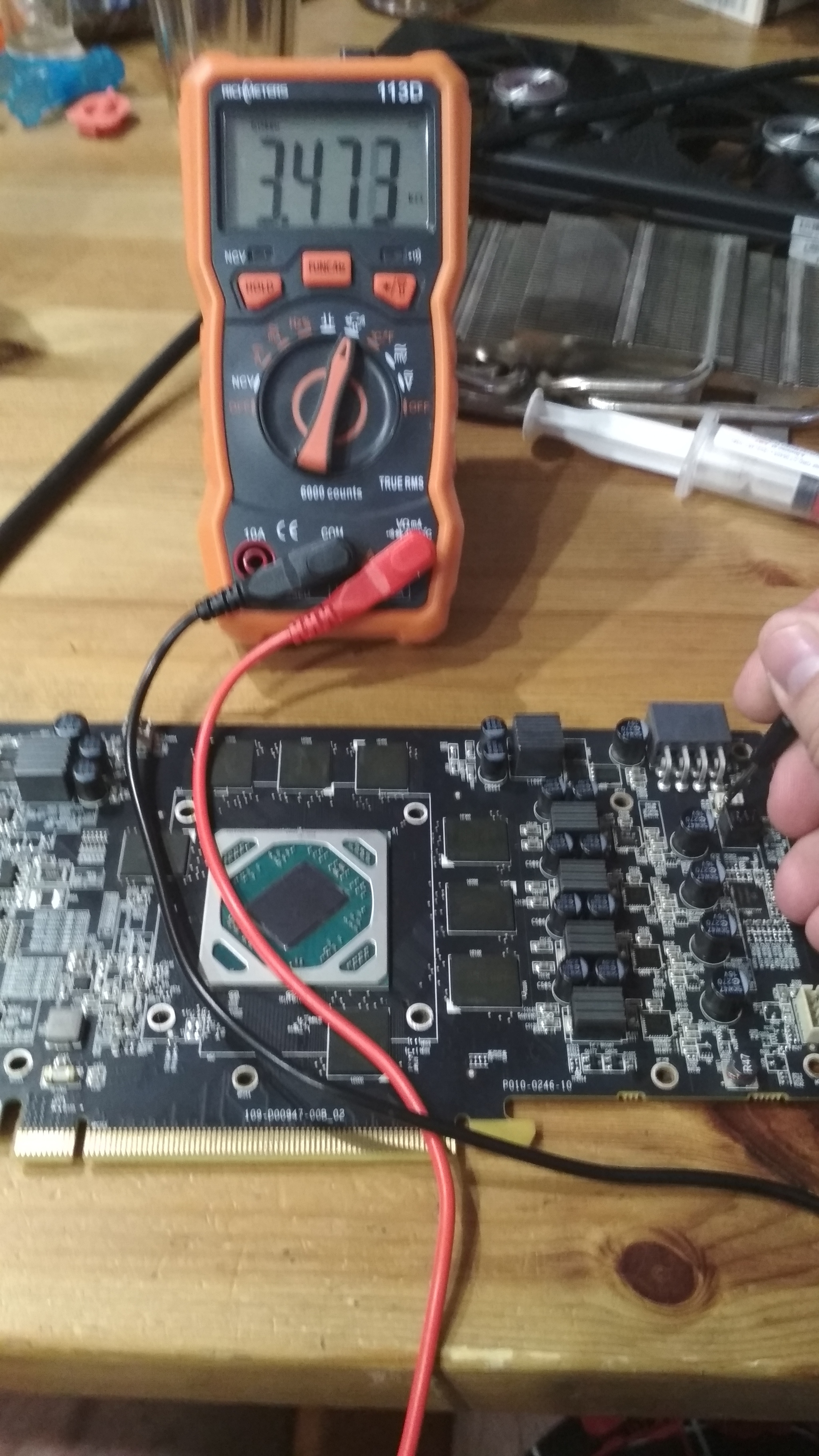 Repair Sapphire Nitro RX 480 - My, Video card, Repair, Yekaterinburg, Video, Longpost