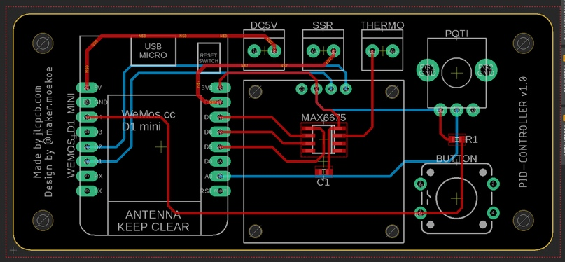 Печка из старого утюга для запекания паяльной пасты - Печатная плата, Arduino, Esp32, Лазерный утюг, Видео, Длиннопост