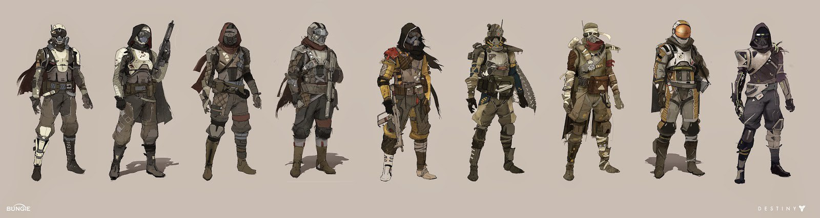 How the world of Destiny was created. Bungie History - Destiny, Gamedev, Concept Art, 3D, 2D, Video, Longpost, Games