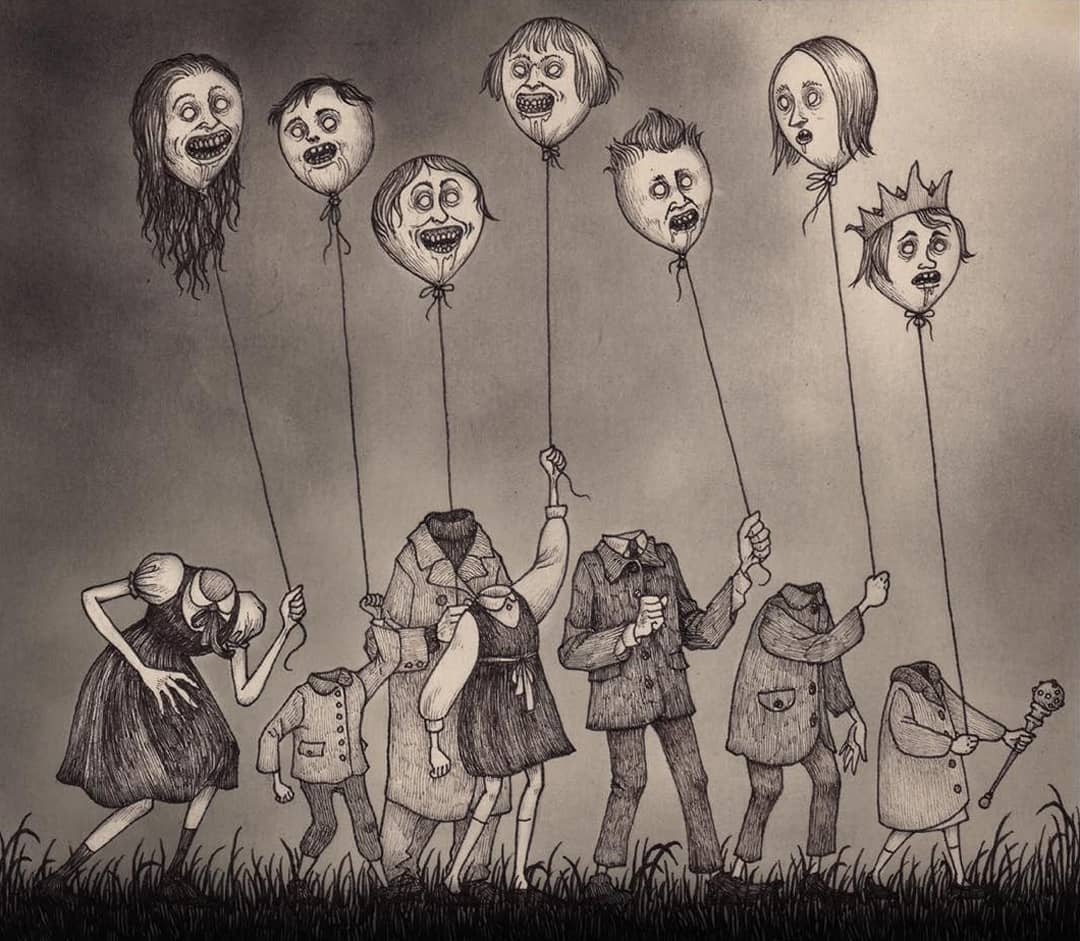 Художник John Kenn Mortensen - Крипота, Подборка, Арт, Рисунок, John kenn mortensen, Длиннопост