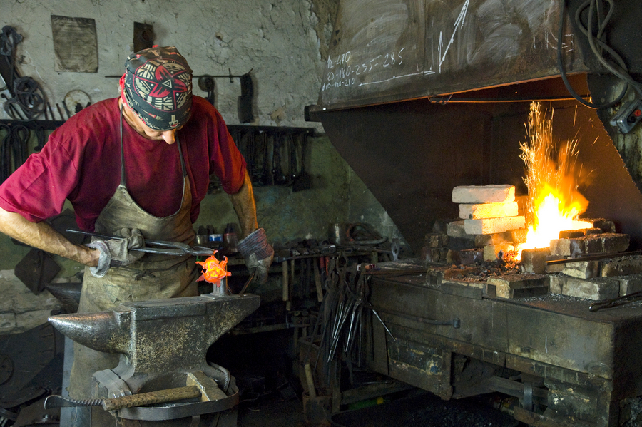 Blacksmith - My, Blacksmith, The photo, PHOTOSESSION, A person does not sit idle, Longpost