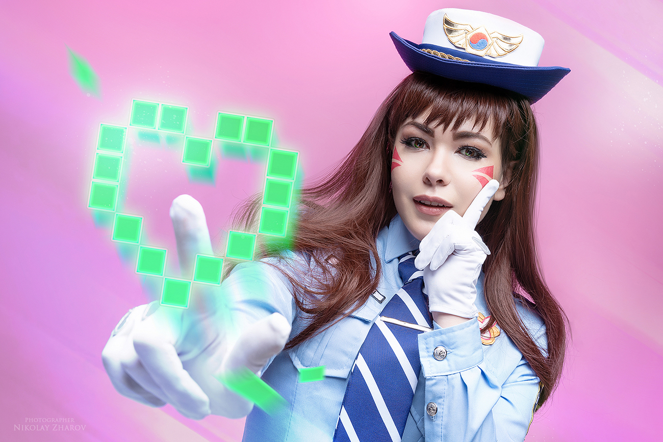 Cosplay Dva Officer - My, Cosplay, Overwatch, Games, Longpost, Computer games, Dva, Russian cosplay