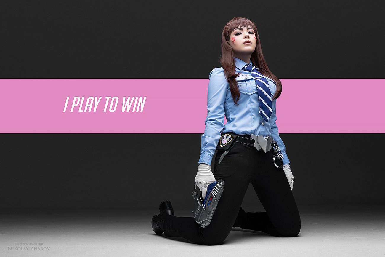 Cosplay Dva Officer - My, Cosplay, Overwatch, Games, Longpost, Computer games, Dva, Russian cosplay