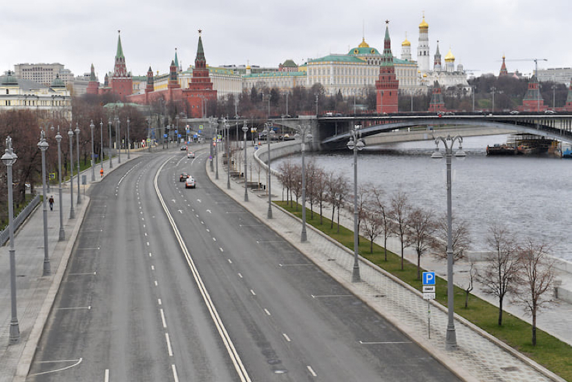 Empty Moscow - Quarantine, Coronavirus, The photo, Longpost