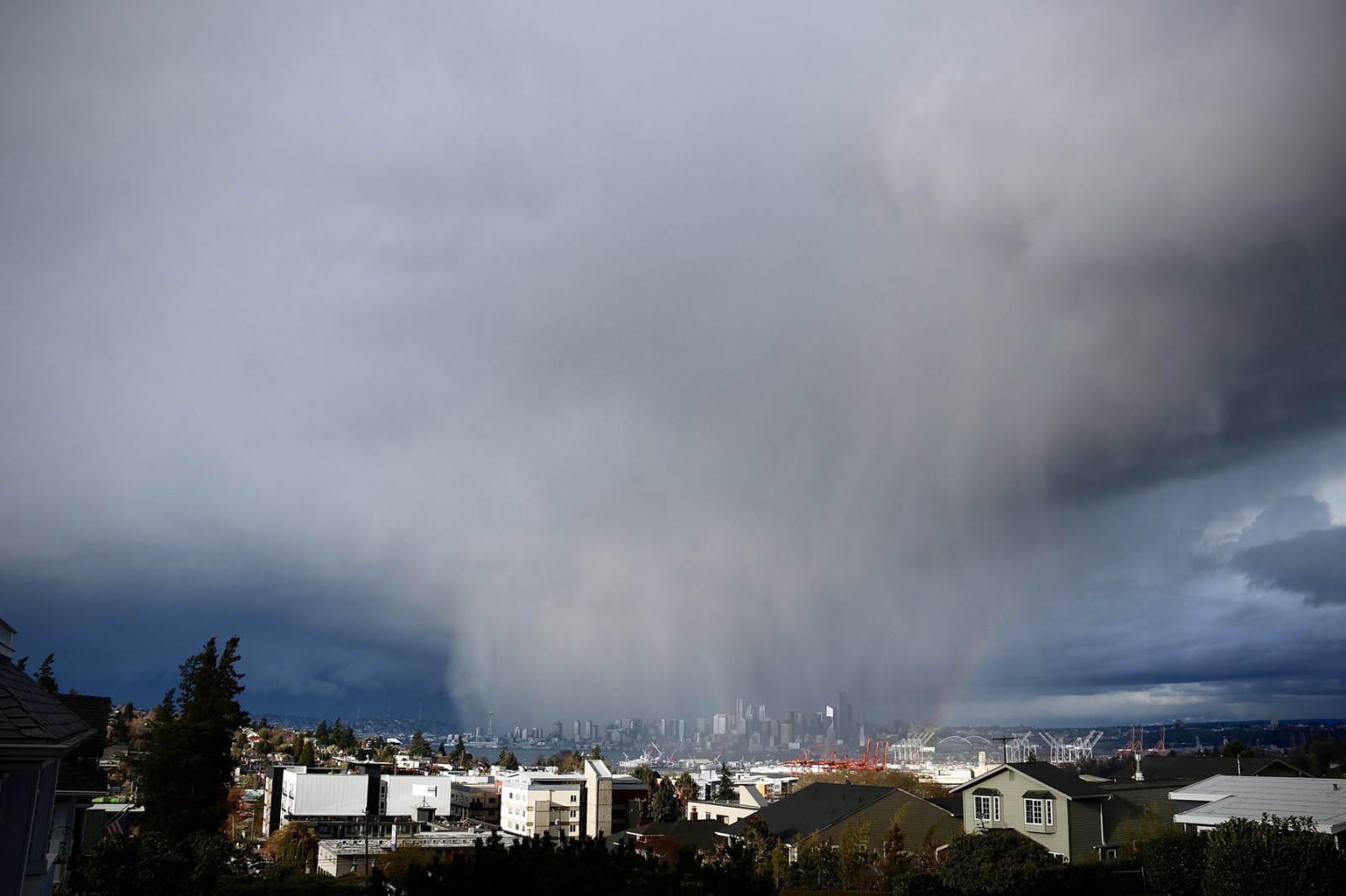 Полосы падения осадков | Пикабу