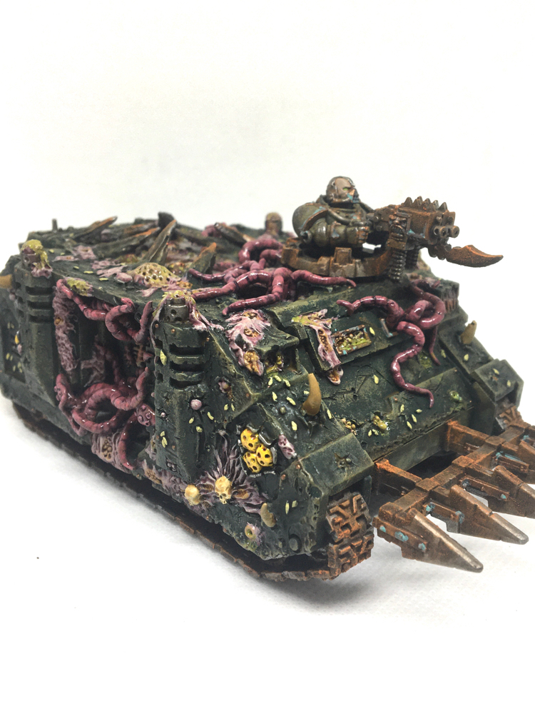 Nurgle-Uber: We don't care about your cough! - My, Warhammer 40k, Wh painting, Nurgle