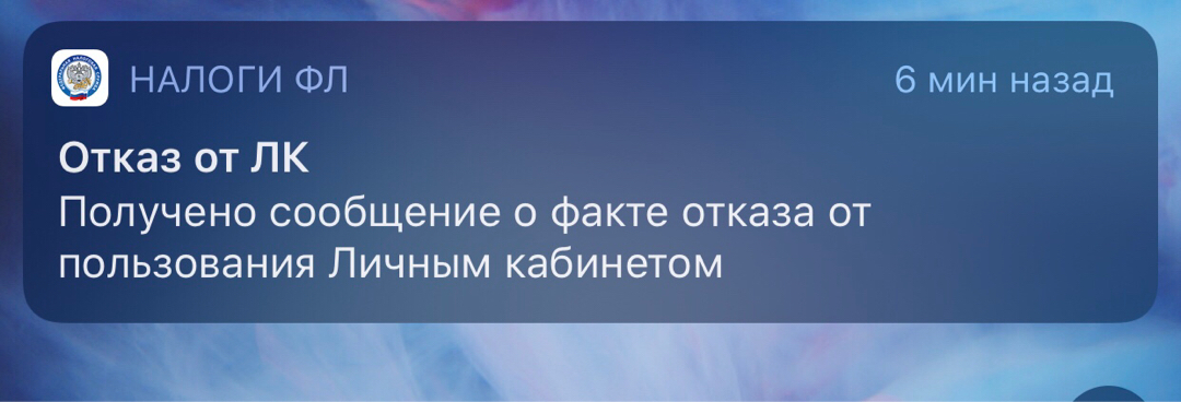 Сбой или нет? - Моё, Налоговая инспекция, Личный кабинет