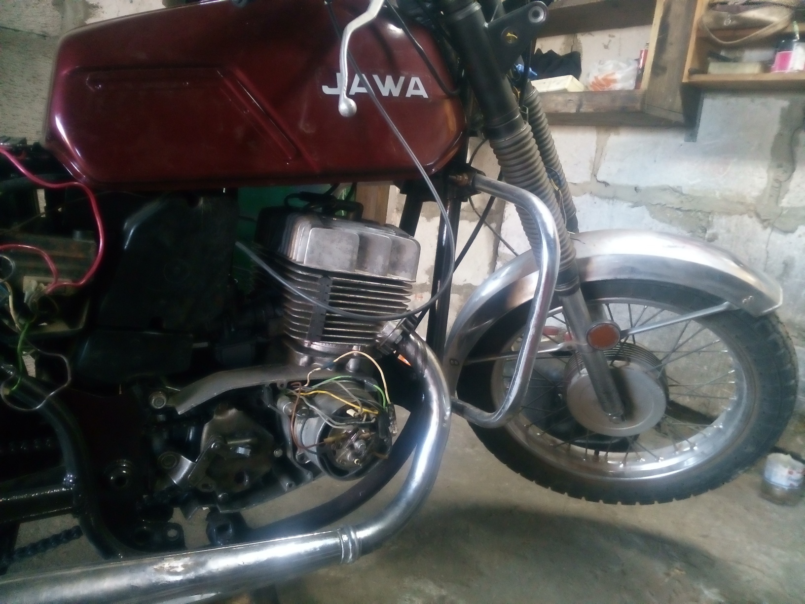 Motorcycle Java - My, Motorcycle Java, Moto, Motorcycles, Repair, Video, Longpost