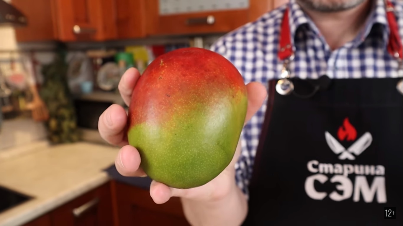 How to choose a MANGO / 4 LIFE HACKS how to eat a mango / Product review - My, Mango, Food, Фрукты, Butchering, Video, Longpost