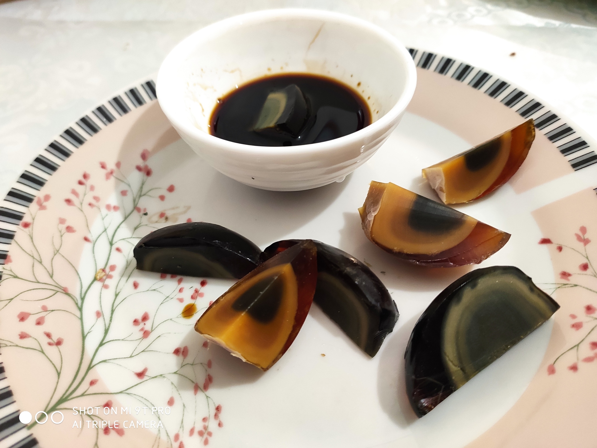 Century Eggs + 1 year - My, Food, Bravery and stupidity, Chinese cuisine, Eggs, Longpost, centennial eggs